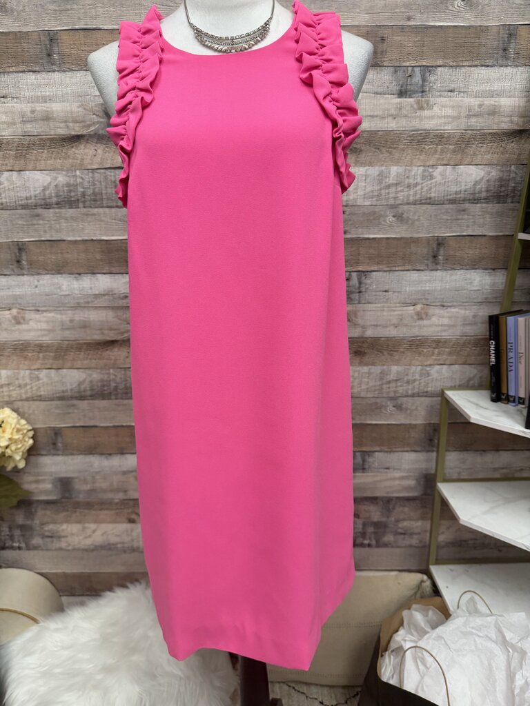 NWT Lilly Pulitzer Barbie Pink Ruffle Shift Dress