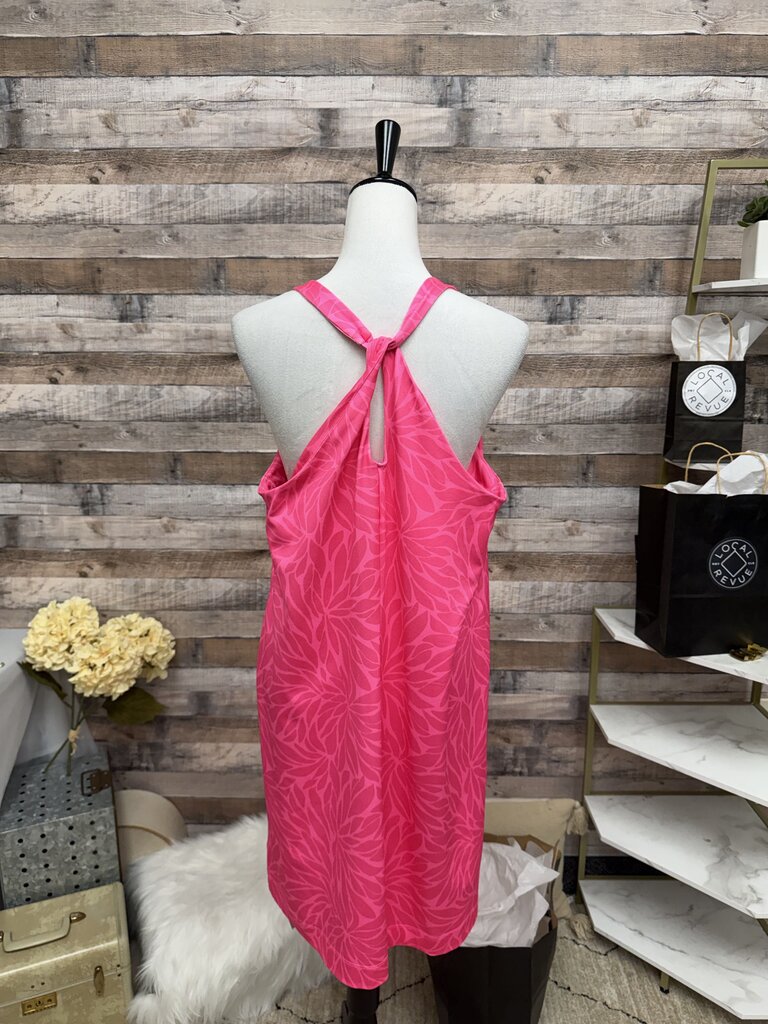 Vineyard Vines Barbie Pink Petal Print Racerback