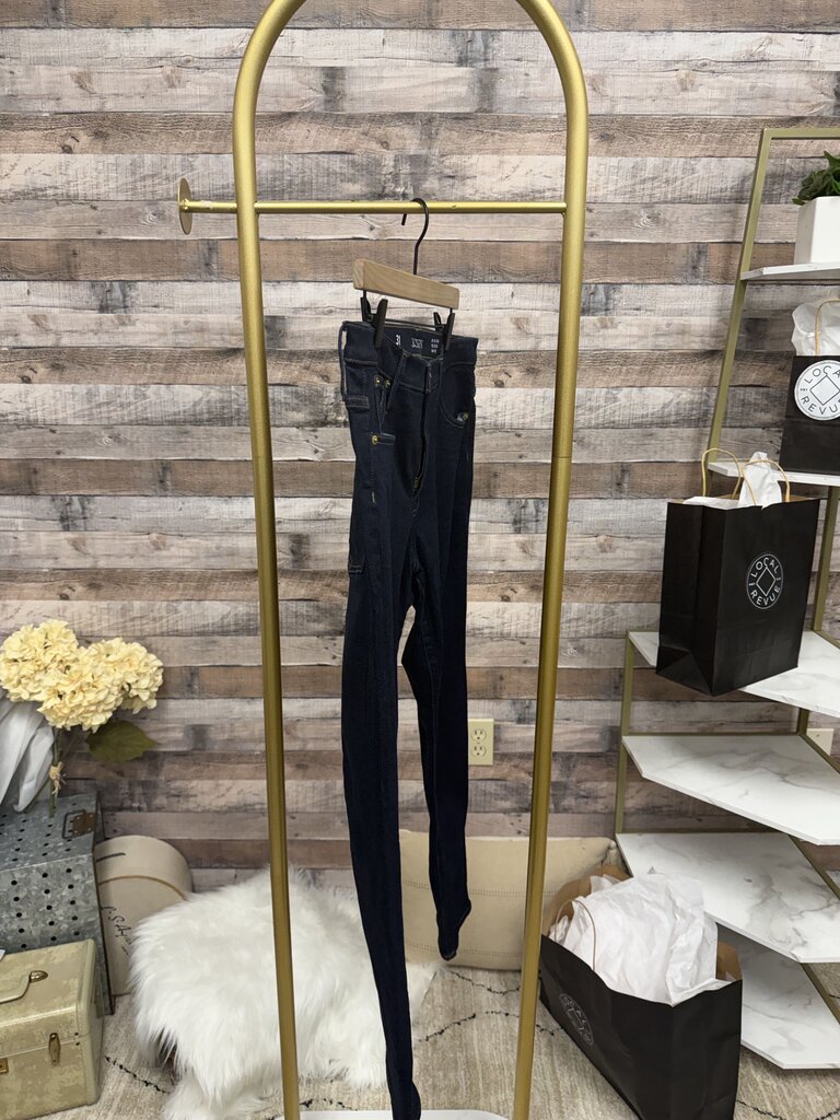 Blue J.Crew Woman's Skinny Fit Denim Jeans