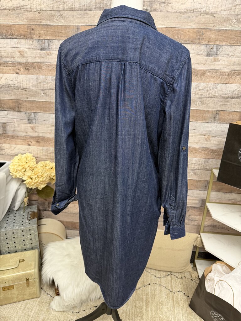 Blue Banana Republic Denim Shirt Dress