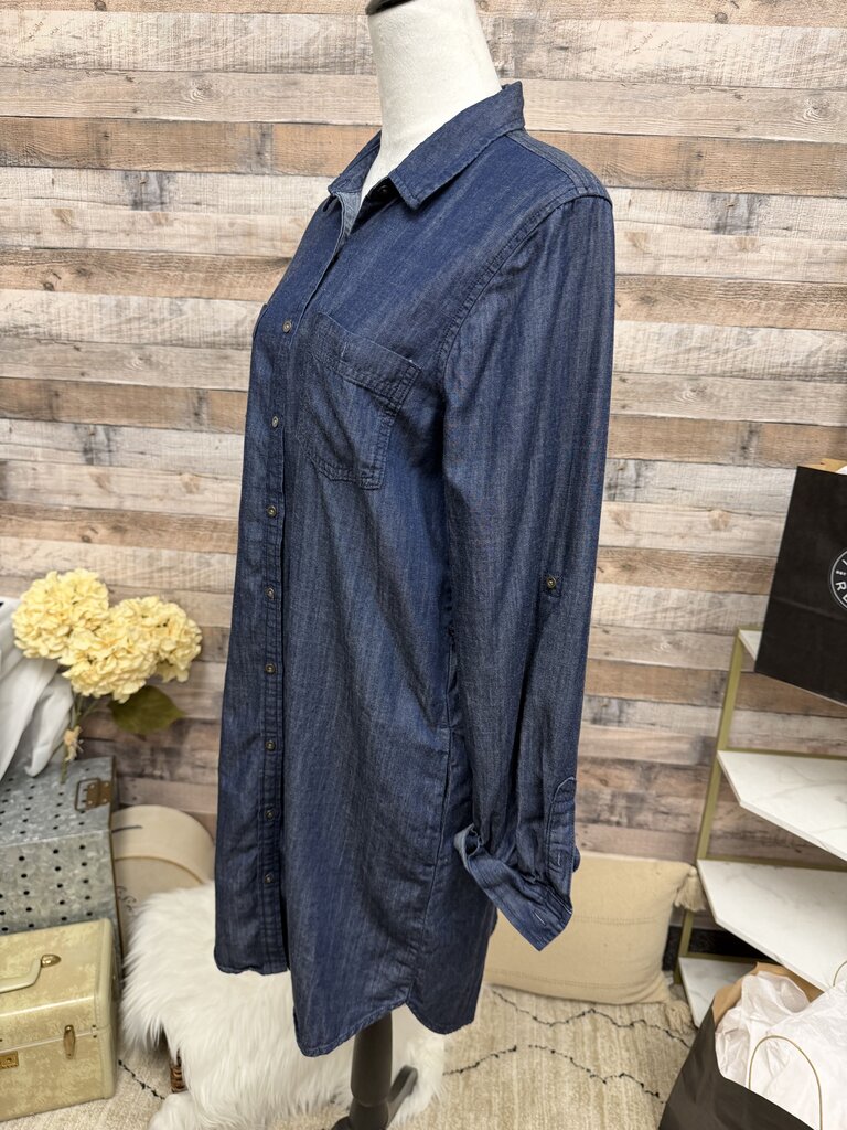Blue Banana Republic Denim Shirt Dress