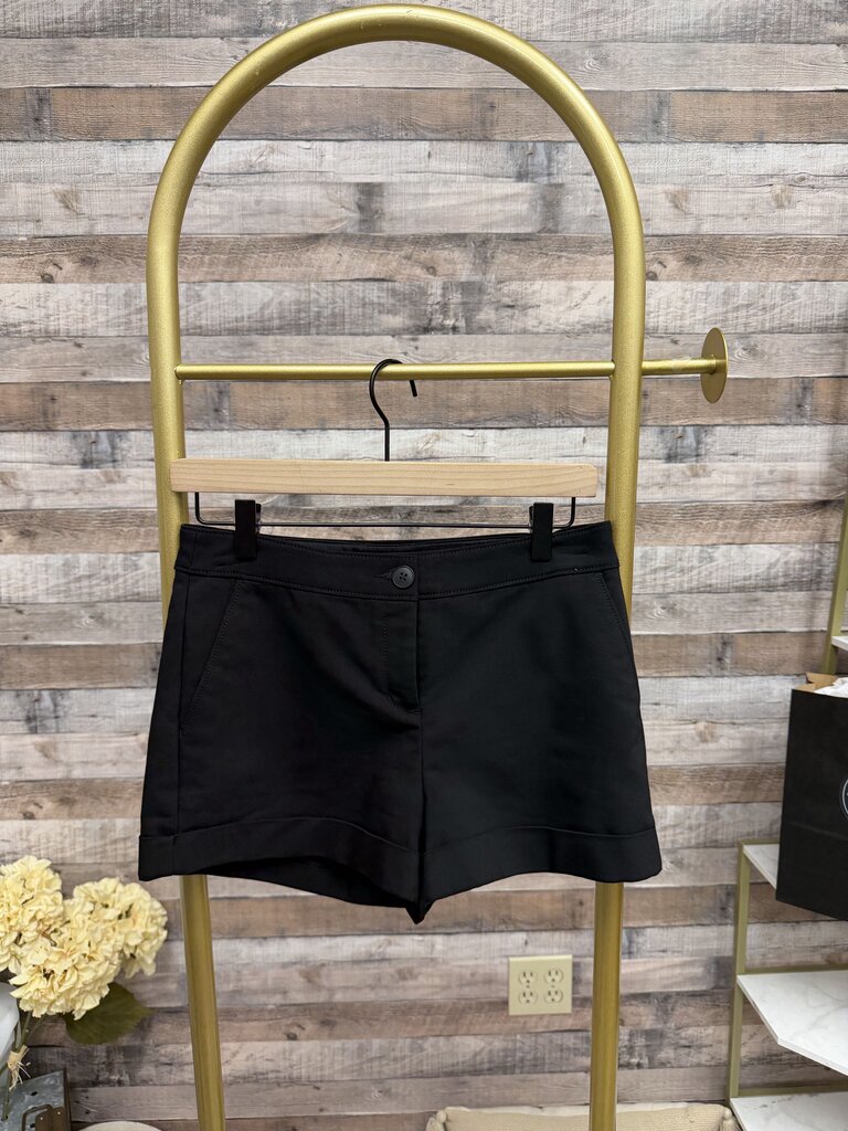 Express Black Cuffed Shorts
