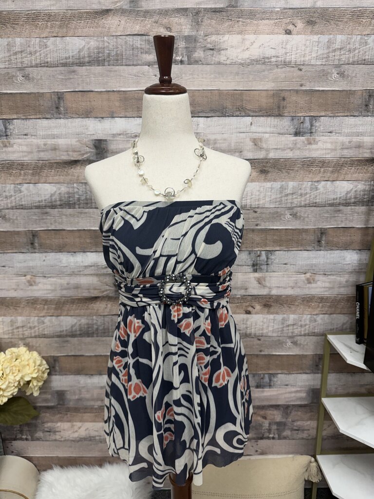 NWT Navy & White Weston Wear Tube Top
