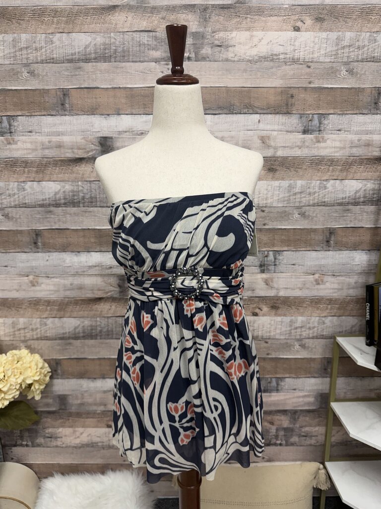 NWT Navy & White Weston Wear Tube Top
