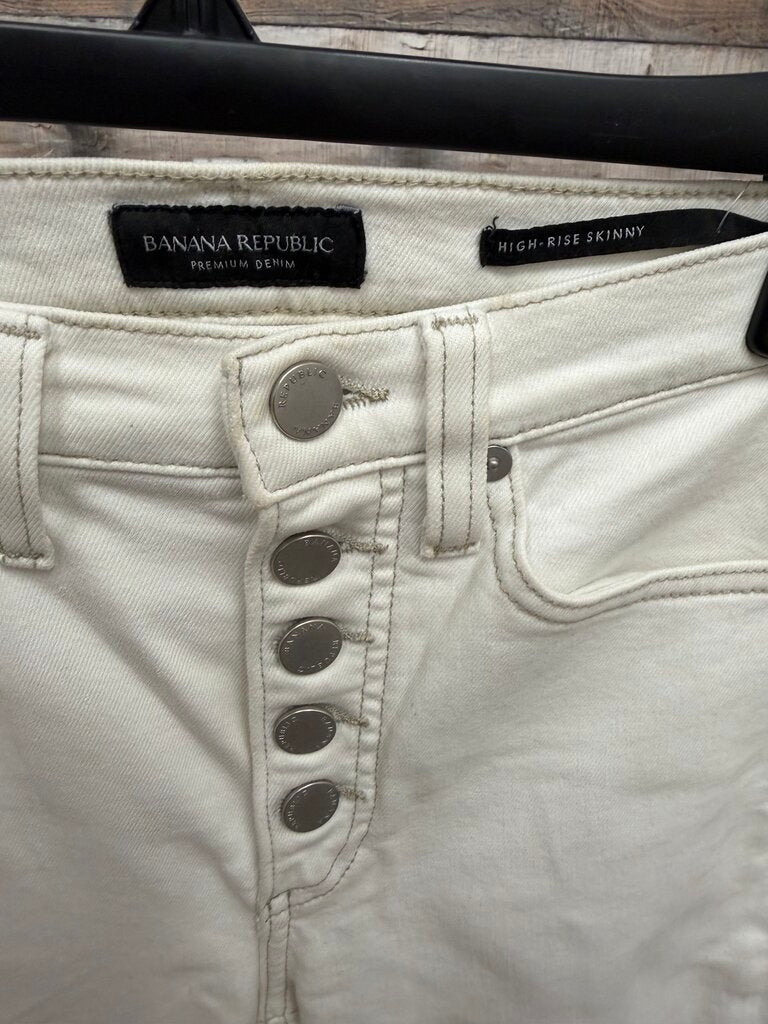 NWT Banana Republic High Rise Skinny Jeans
