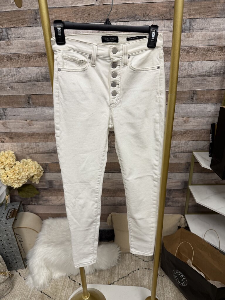 NWT Banana Republic High Rise Skinny Jeans