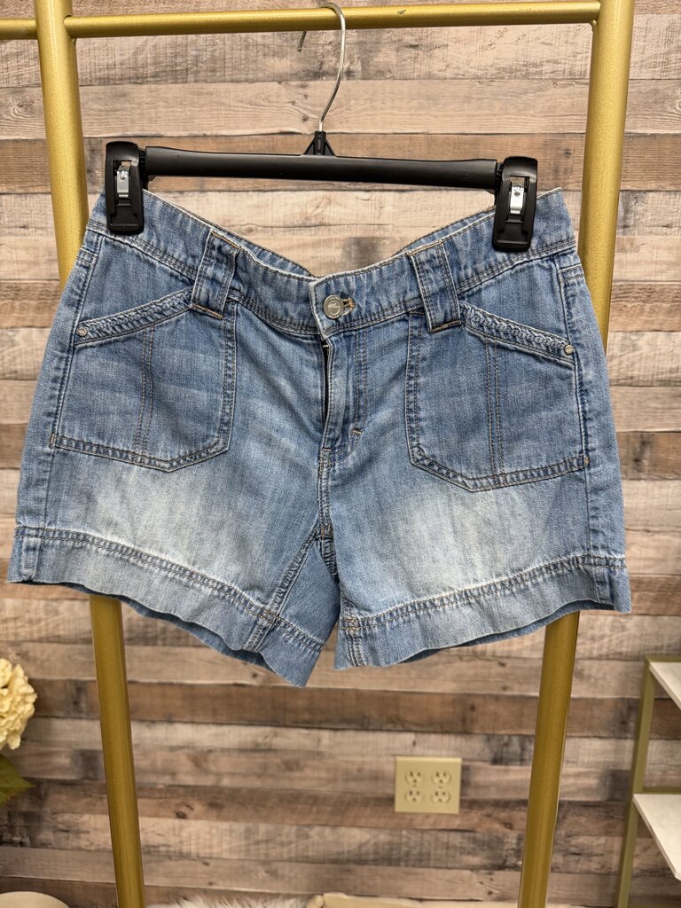 Cotton Denim Shorts White House Black Market