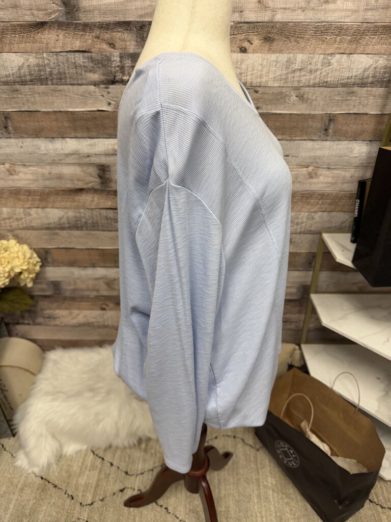 NWT J. Jill Cotton Blend Long Sleeve V-Neck T-Shirt