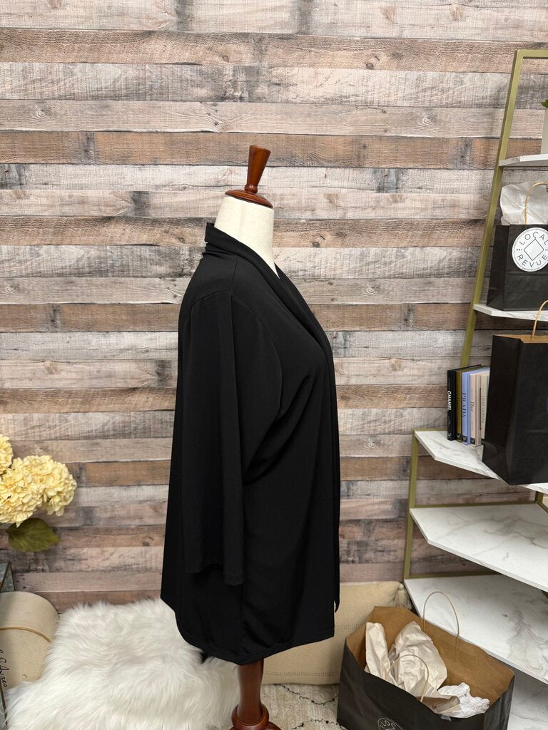 CJ Banks Black Cardigan