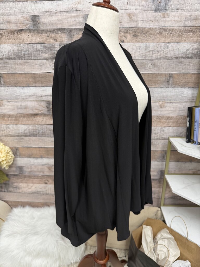 Travel Elements Black Stretch Cardigan