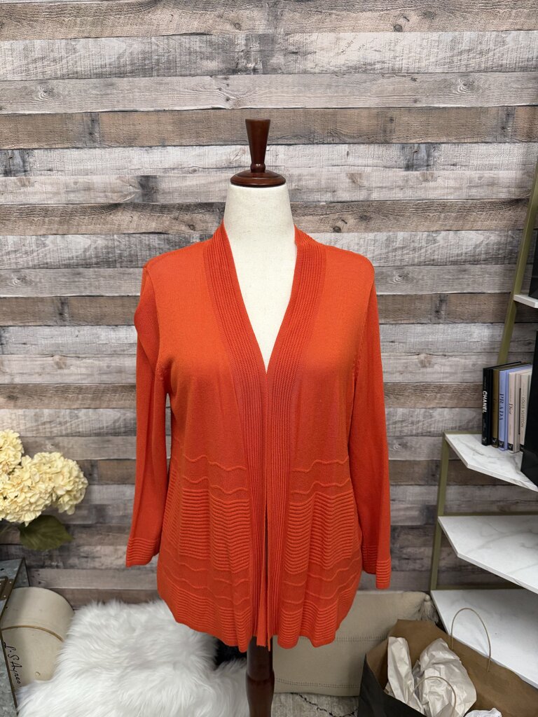 Cyrus Orange Cardigan