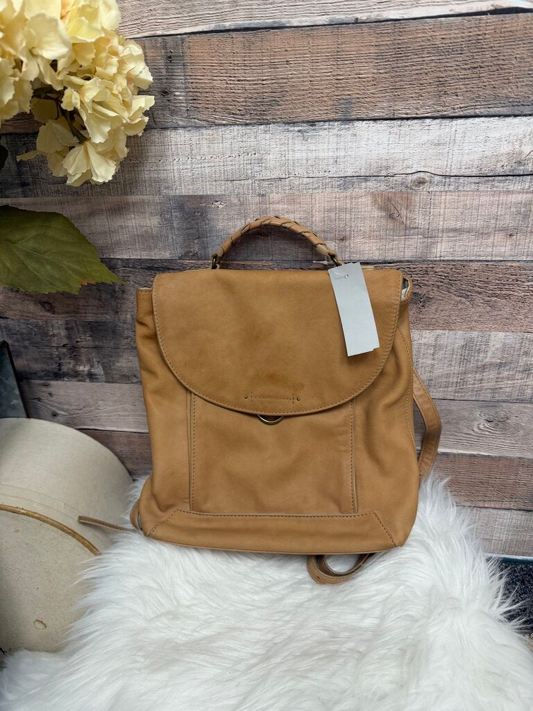 Lucky Brand Tan Leather Backpack