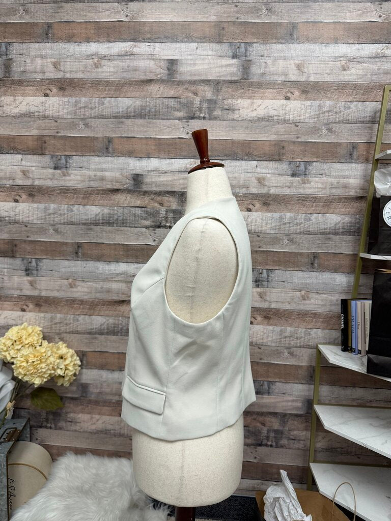 Spanx Cream Button Down Vest
