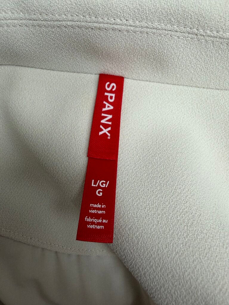 NWT Spanx Cream Open Front Blazer With Tie