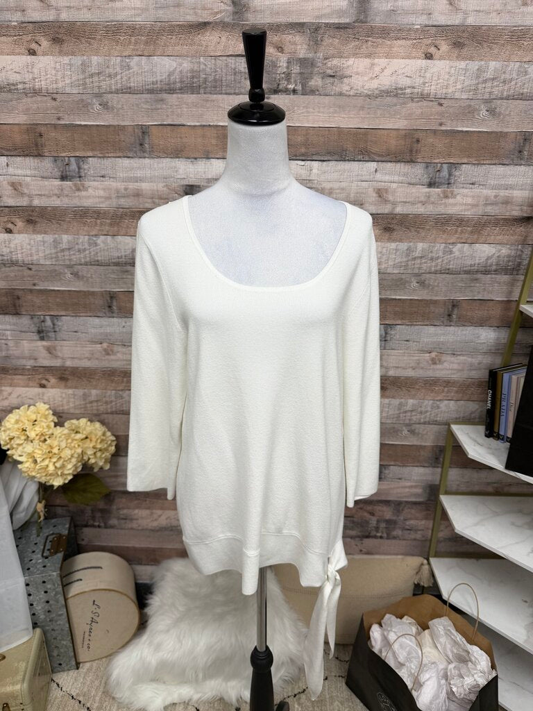 NWT Coldwater Creek White Long Sleeve XL