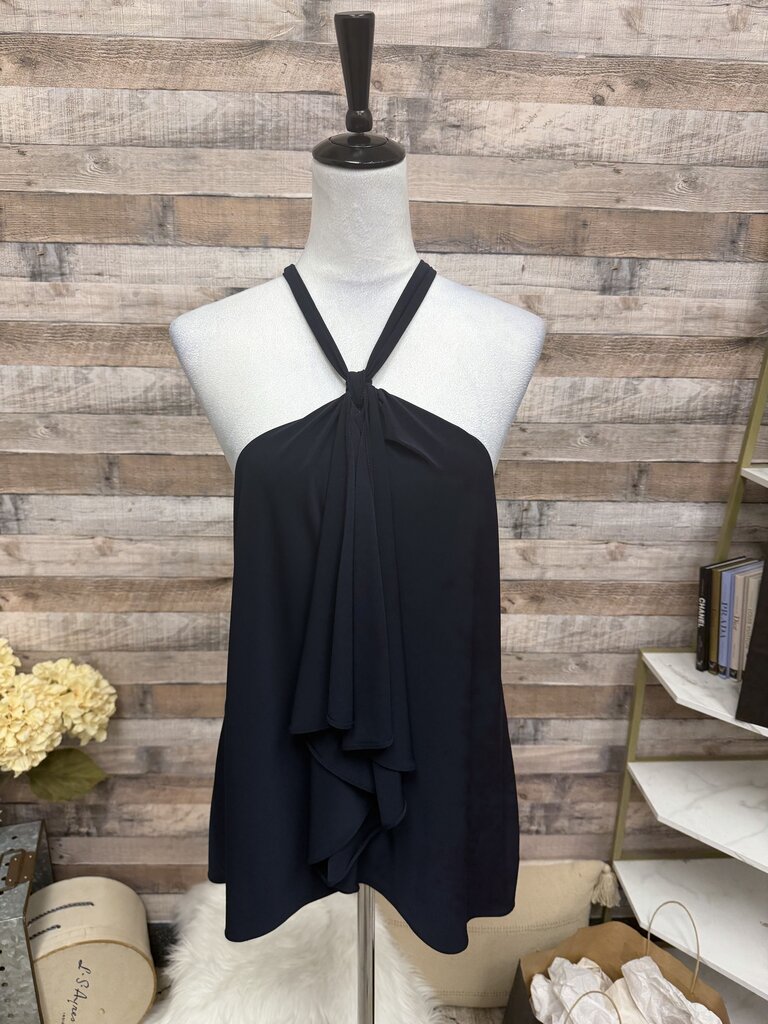 Chaps Black Tank Top XL