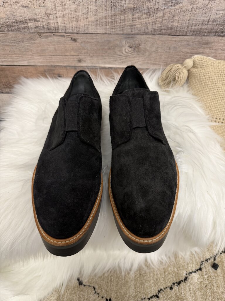 Vince Suede Slip-On Oxford Loafers