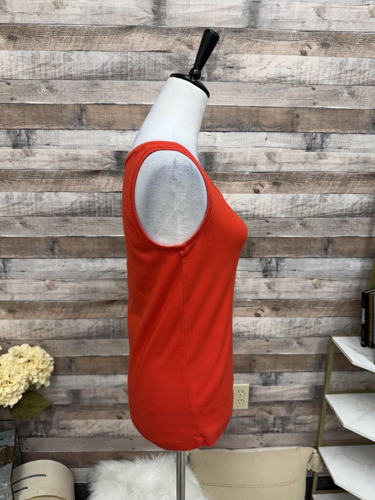 Chico's Red Ribbed Tank