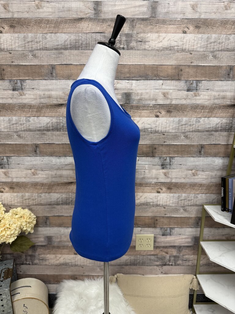 Chico's Royal Blue Ribbed Tank