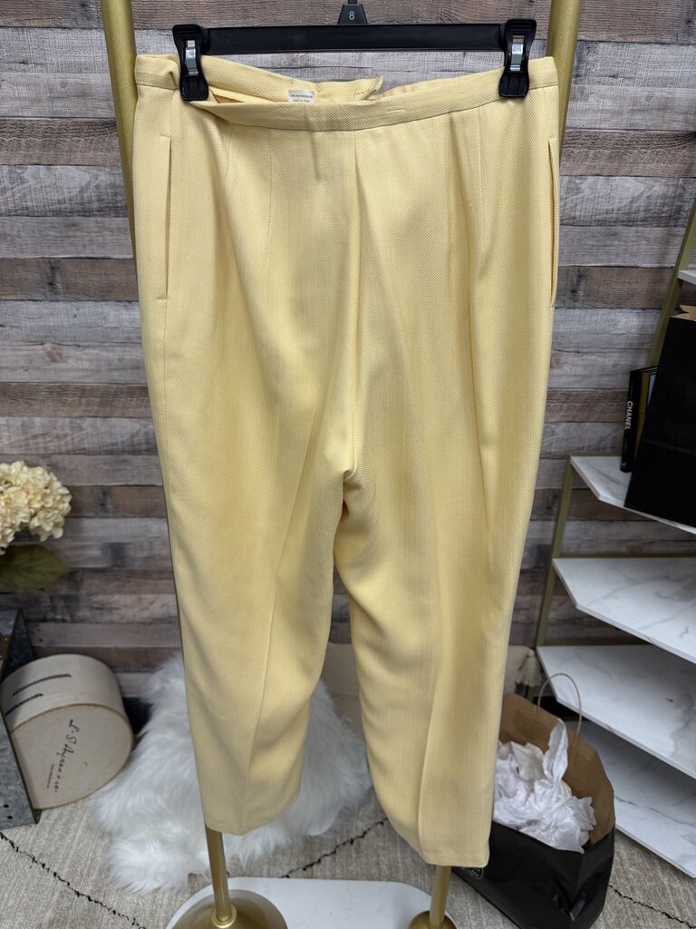 Pendleton Silk & Wool Yellow Trousers