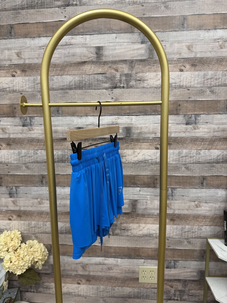 Running Sports Blue Athletic Shorts M