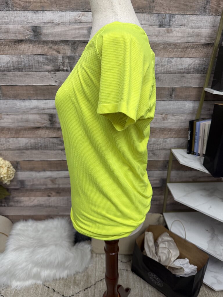 Lululemon Yellow Neon Tech Short Sleeve Tee