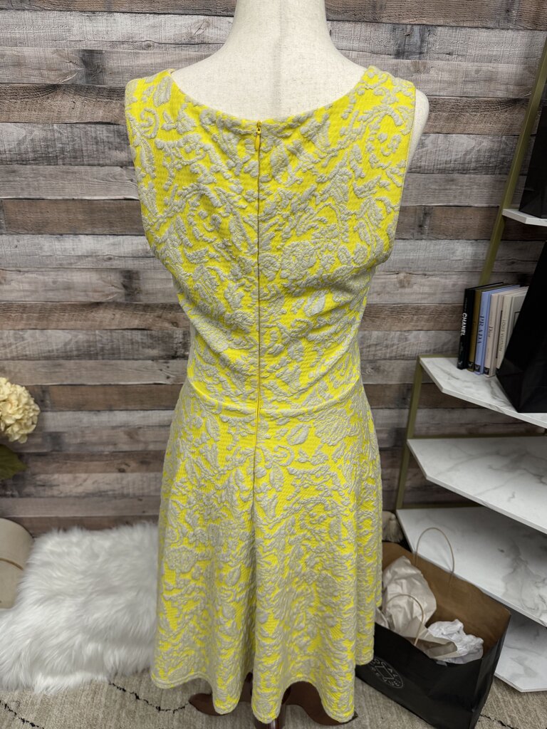 Brixon Ivy Jacquard Textured Knit Sleeveless Dress M