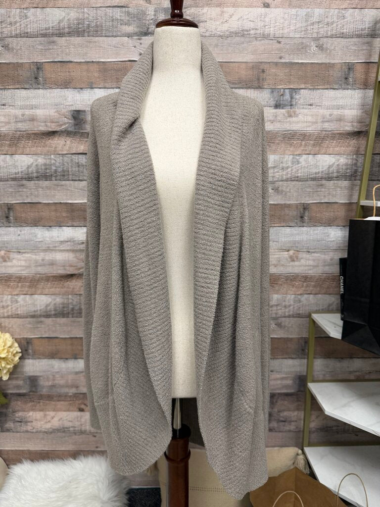 BareFoot Dreams CozyChic Lite Light Grey Cardigan