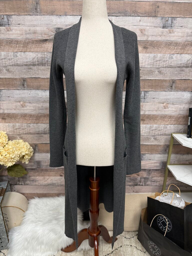 Devotion By Cyrus Dark Grey Cardigan