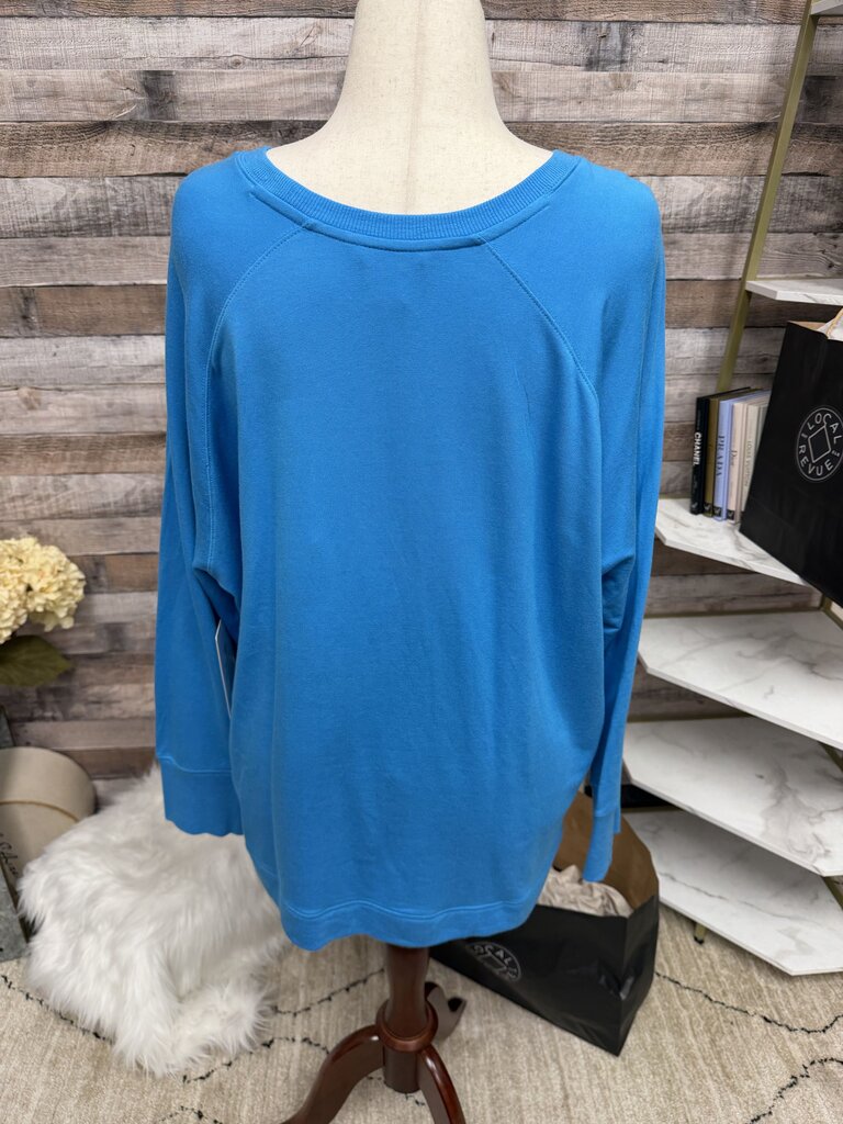 NWT Athelta Blue Crewneck