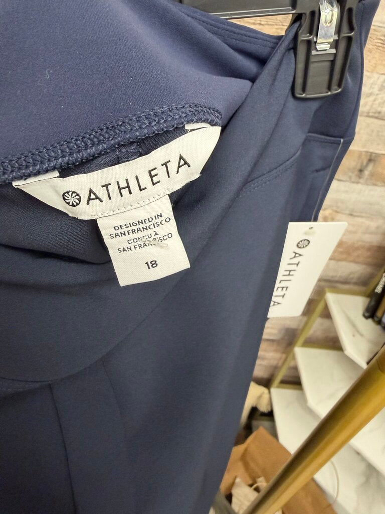 NWT Navy Athelta Athletic Pants