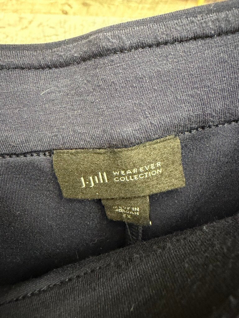 J.Jill Navy Pull-On Pants 2X