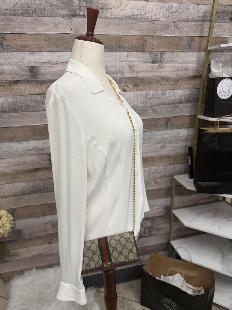 Gucci Ophidia Canvas & Leather Contiental Wallet