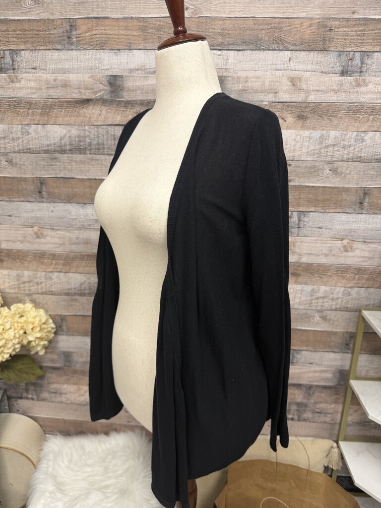 Elle Brand Black Sheer Back Cardigan