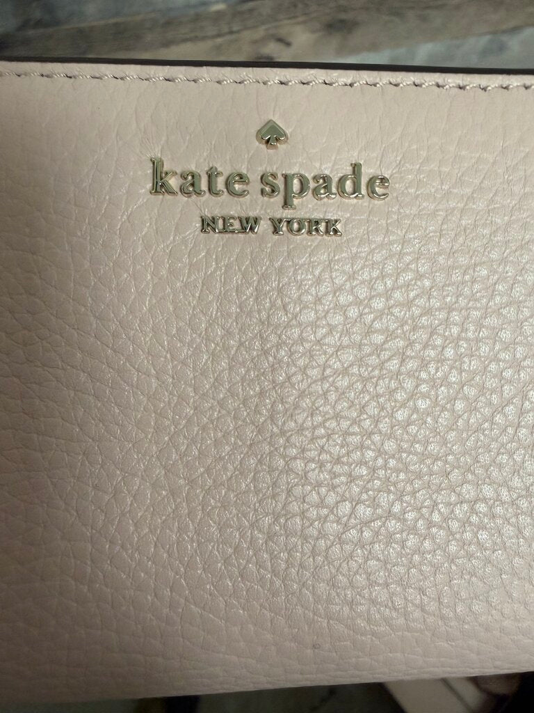 Kate Spade Pink Pebbled Leather Bifold Wallet