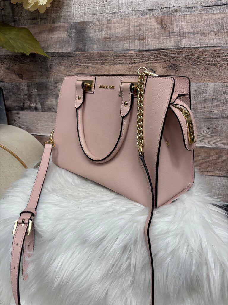 Michael Kors Pink w/Gold Hardware Versatile Bag