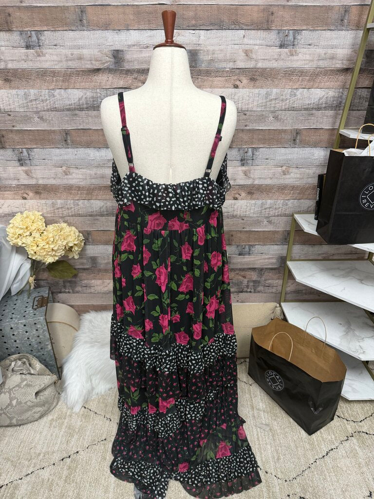 Torrid X Betsey Johnson Floral Ruffle Dress