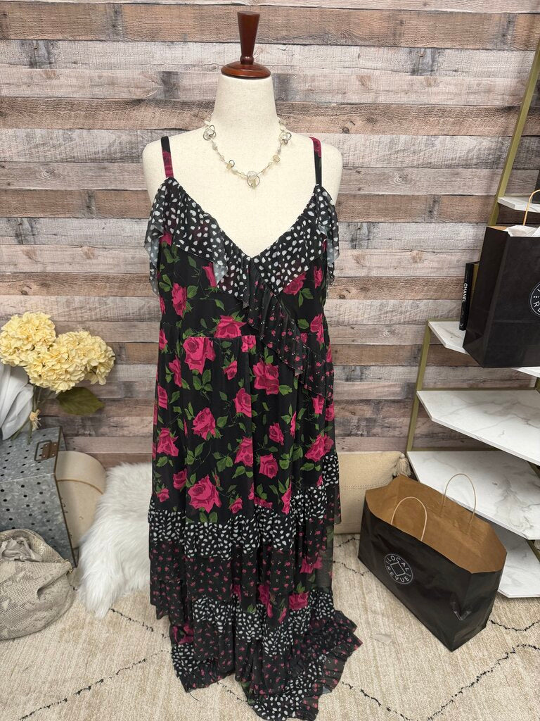 Torrid X Betsey Johnson Floral Ruffle Dress