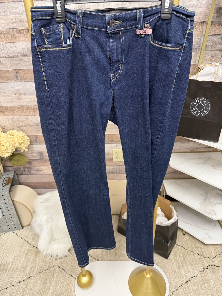 Levi's 529 Dark Wash Curvy Bootcut Jeans