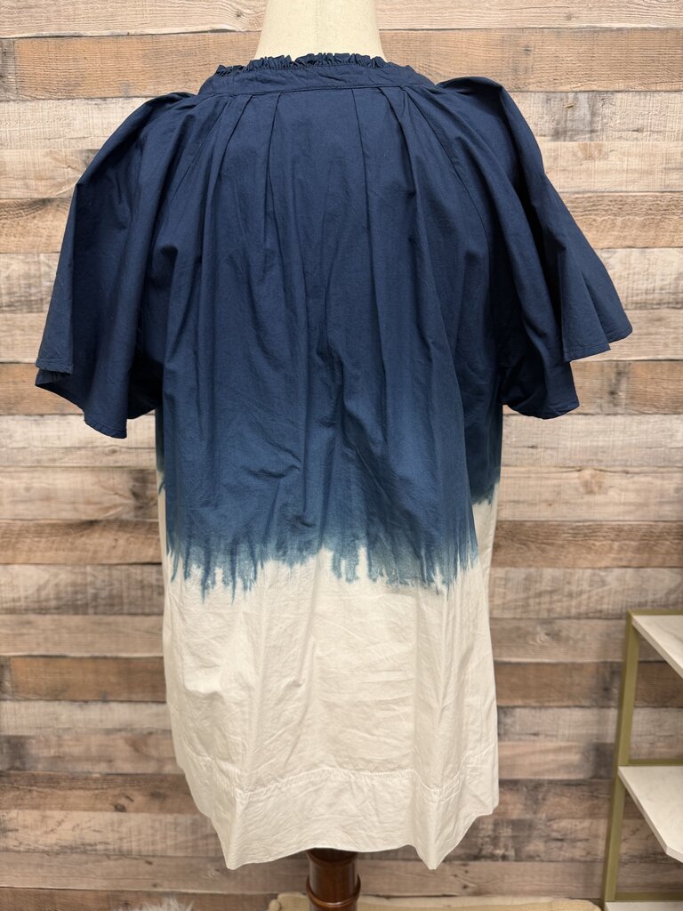 Apiece Apart Tie-Dye Print Short Sleeve Top