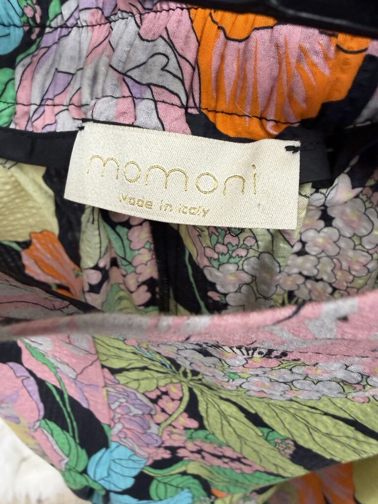 Momoni Multi Color Floral Print Pants