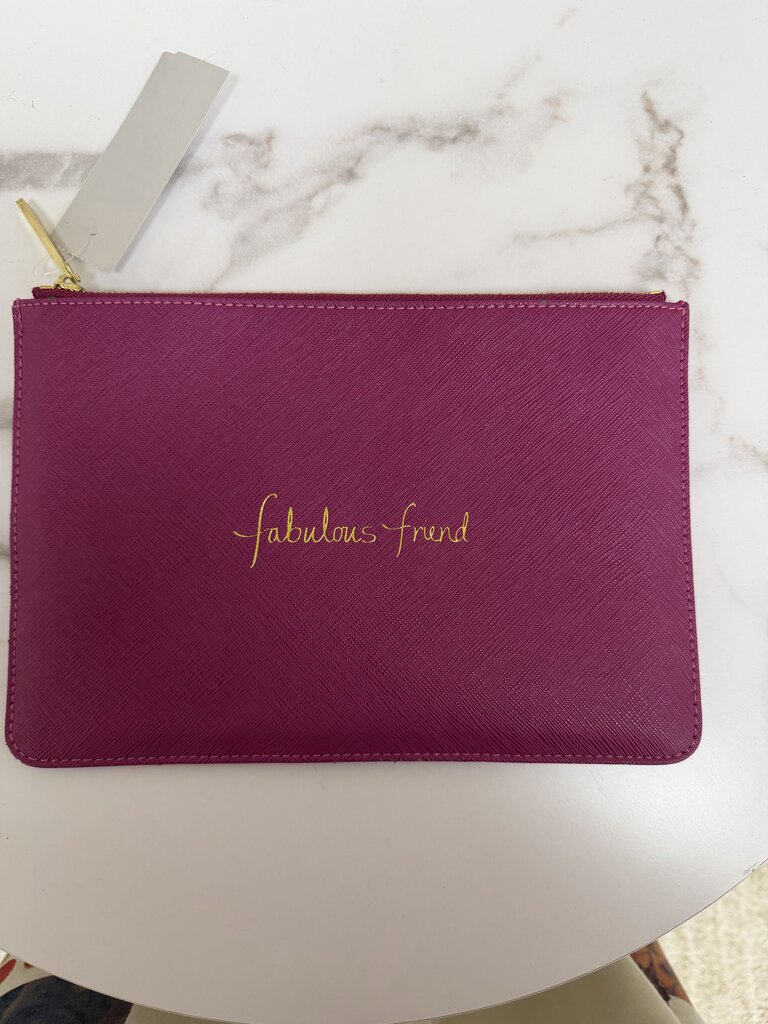 Katie Loxton Vegan Leather Clutch Pouch Katie Loxton Purple N/A BAGS