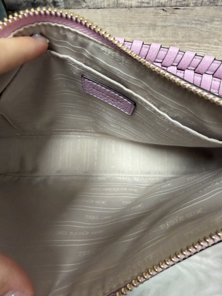 Kate Spade NY Pink Beaded Handle Crossbody