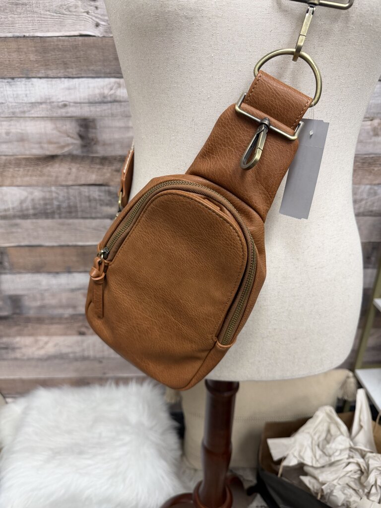 Urban Originals Brown Faux Leather Bag