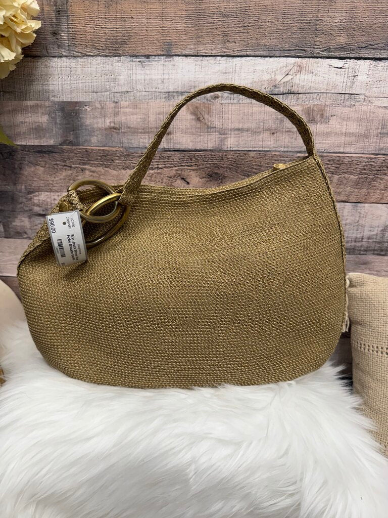 Eric Javits Woven Straw Hobo Shoulder Bag