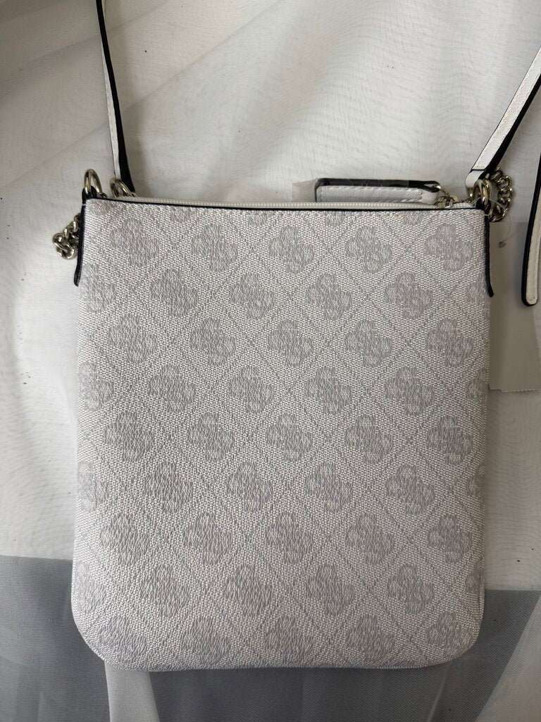 Guess Studded Floral Print Crossbody Bag