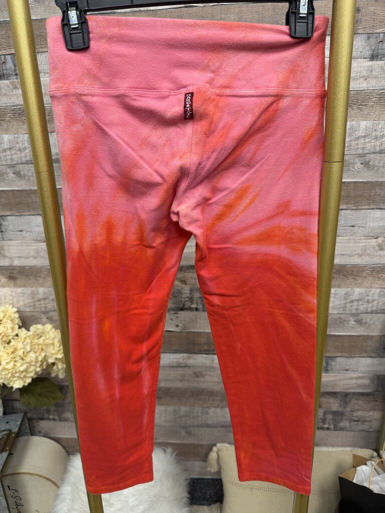 Hard Tail Forever Rend & Pink Tie-Dye Leggings