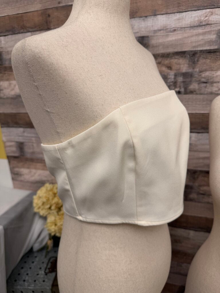 Sincerely Jules Cream Crop Top