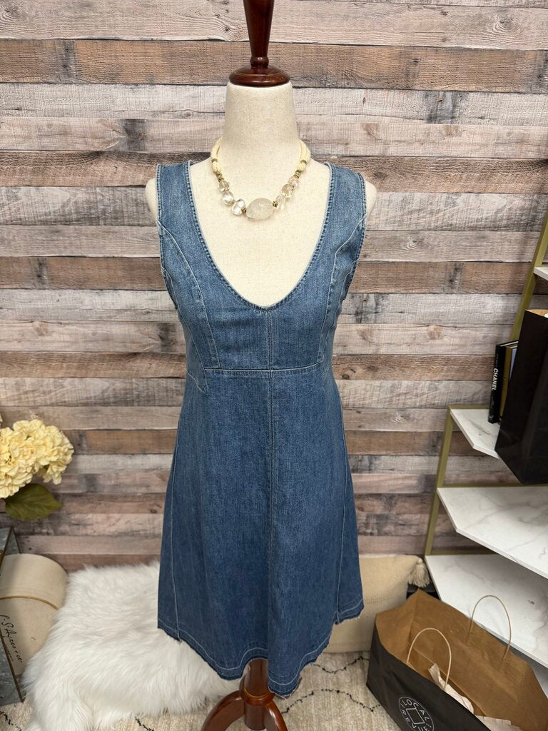 AG Adriano Goldschmied Denim Sleeveless Dress