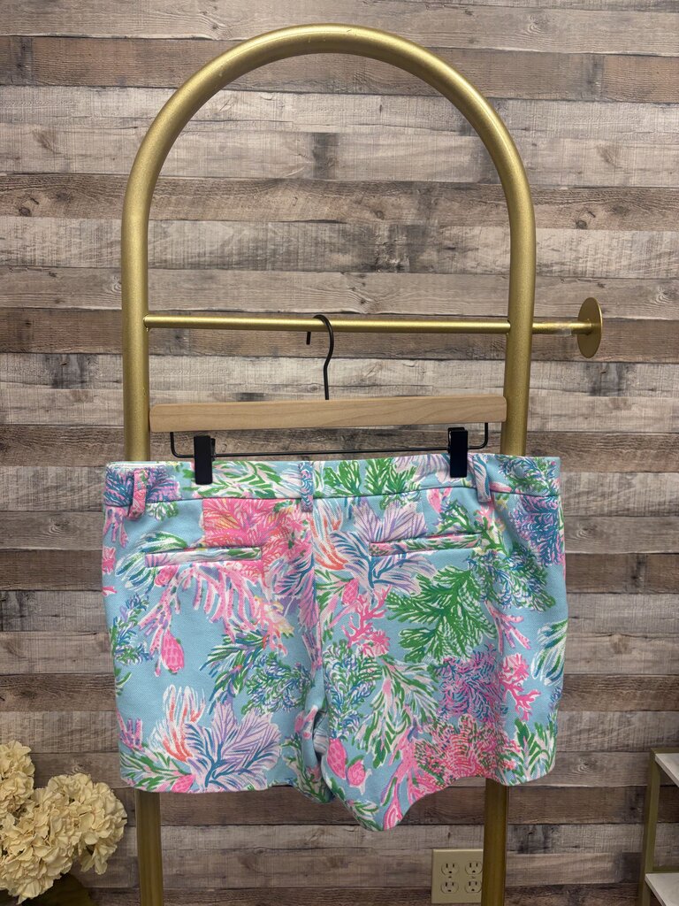 Lilly Pulitzer Cay To My Heart Print Knit Shorts
